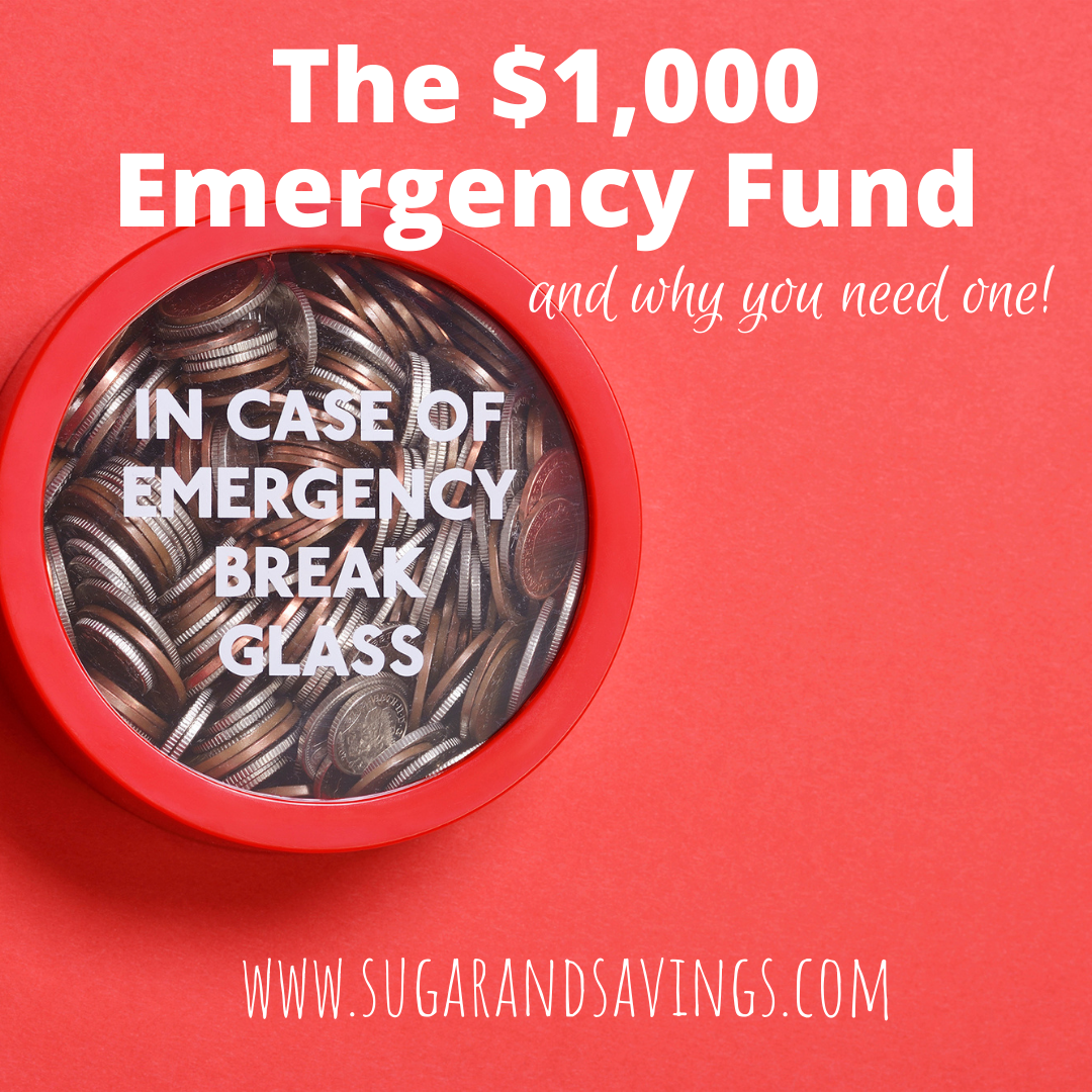 the-1-000-emergency-fund-sugar-and-savings